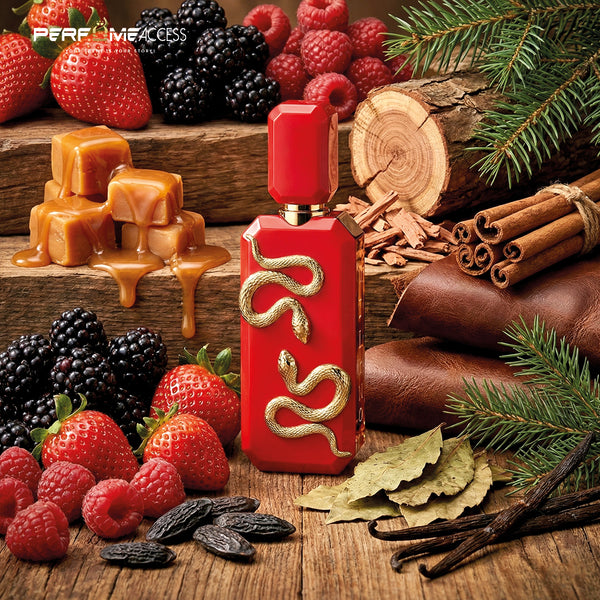 French Avenue Veneno Scarlet Extrait de Parfum 100ml| Long-Lasting Unisex Perfume