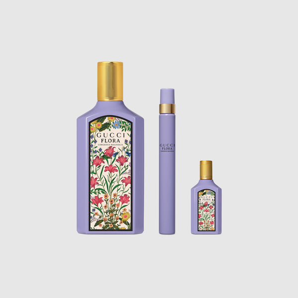 GUCCI FLORA GORGEOUS MAGNOLIA| WOMEN'S EDP GIFT SET 