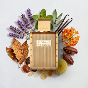 Lattafa The Kingdom for Men EDP 100ml perfume bottle