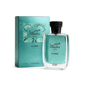 Rasasi Hawas La Mer EDP 100ml men's perfume bottle